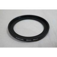 Lenz- Rise Step Up Filter Ring 49Mm - 58Mm 49Mm - 58Mm Step Up 49 - 58Mm