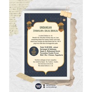 Iftar Invitation Halal Bihalal Invitation/ Study Invitation/ Syawalan Invitation/ Iftar Invitation/ 