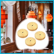 [BuymorefunMY] 4 Pieces of Pendant Light Covers, Round, Smooth, Modern, Easy to Install, 10cm/3.86 I