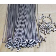 Bmx bicycle spokes rims 20 187mm stainless chrome 72pcs 36pcs