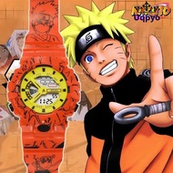 UQPYO Naruto Anime Watch, Adjustable Cartoon Naruto Child Digital Wristwatches,  Itachi Kakashi Wate