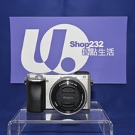 『Trade In優惠』 Sony A6000 w/ 16-50mm Kit 銀色機 連鏡頭套裝 24MP 輕巧機身 旅行一流 新手合用 FE-Mount Not A6400 A6700 ZVE10 