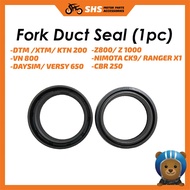 Fork Duct Oil Seal -DTM/ XTM/ KTN 200/ VN 800/ DAYSIM/ VERSY 650/ Z800/ Z 1000/ NIMOTA CK9/ RANGER X