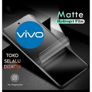 ANTI SCRATCH HYDROGEL MATTE & BLUE VIVO V29E Y17S Y16 4G Y01 Y32 Y75 Y27 V23 5G V27E Y55 Y55 Y36 Y36