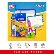 Agatis Eco Pack School Set + Drawing Media 111G-ECOSHOP-S1 / Elementary School Stationery Package