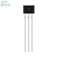 PCB Mounted 41F Hall Sensor 10PCS Black 1.7x0.4x0.3 cm for Scooter Motor Systems