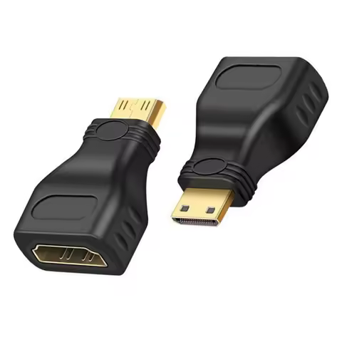 1080P Mini HDMI-Compatible Converter Cable Adapter Standard to HDTV for Notebook Computer Camera Pro