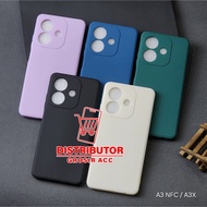 Oppo A3X OPPO A3 NFC CASE MACARON SQUARE EDGE SOFT CASE LIQUID EDGE OPPO A3X OPPO A3 NFC