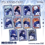 Genshin Impact Fatui Arlecchino Columbina II Dottore Polaroid Photocard Small Cards Game Anime Merch