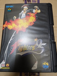 Neogeo SNK 發行的經典格鬥遊戲  拳皇 '95 The King of Fighters '95 家用主機 NEO GEO AES 實體卡帶