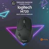 Logitech M720 Triathalon Multi-Device Wireless Mouse with FLOW