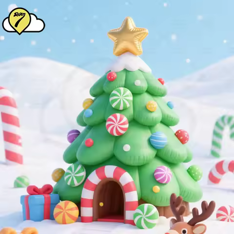 20Ft Giant Inflatable Christmas Tree with Star/Ball/Bowknot for Outdoor Event Party Supermarket Adve