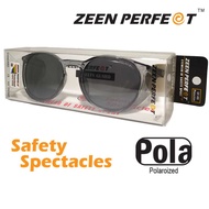 แว่นตาเซฟตี้ป้องกันด้านบน-ข้าง Safety-Side Guard ZEEN PERFECT รุ่น DAY SAFE