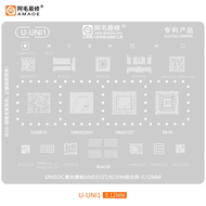 【big-discount】 U-UNI1 2 BGA Reballing Solder Template Stencil For UNISOC UMS9230H/UMS512T/UIS8910/R8