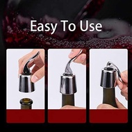 Universal Grape Red Wine Cork Silicone Inner Expansion Seal Fresh-Keeping Stainless Steel Wine Cork 