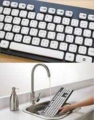注音版 Logitech羅技K310可水洗式USB鍵盤,雷射印刷 防水鍵盤 有線鍵盤 超薄可清洗 靜音 中文版 繁體版