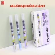 Combo 5/10/20 Minions Gel Pen 0.5mm nib Hong Ha - HH 210 (Blue, black, purple) - 2760 .