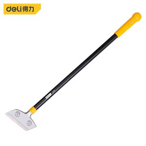 Deli 300/600mm Stainless Steel Decontamination Knife with Blade Wallpaper Tiles Flooring Paint Remov