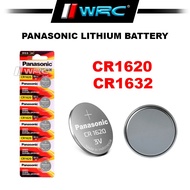 Panasonic CR1620 CR1632 Lithium Battery ( 1pc or 5pcs )
