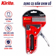 Genuine Kirito Handheld Wood Stapler, Stapler 4-8mm & 4-14mm, With Force Adjustment Knob