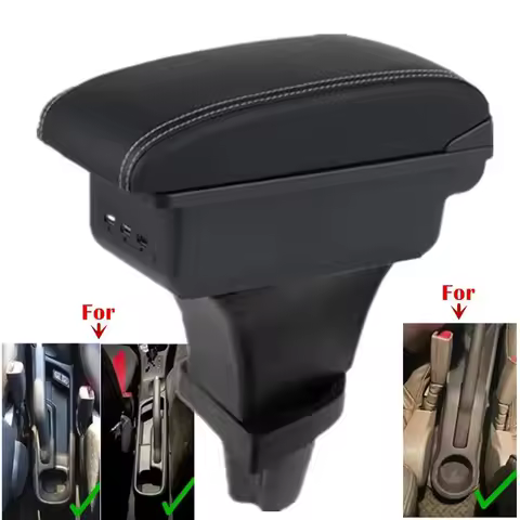 For Kia Morning Armrest box For Kia Picanto Car Armrest Central Center Storage box Interior Parts Re