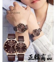 C&amp;F 【JULIUS】韓國品牌 璀璨閃耀簡約真皮情侶對錶 手錶 男表 女錶 JA-1200 媲美MK CK