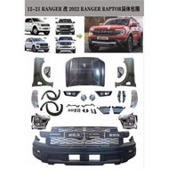 FORD RANGER T6 T7 T8 CONVERT 2023 T9 MINI RAPTOR BODYKIT BUMPER HEADLAMP BONNET FENDER GRILL SET 4x4 Car Accessories