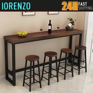 Long Table Long Bar Table High Table Home Bar Narrow Table Dining Table Meja Bar Meja Panjang Coffee