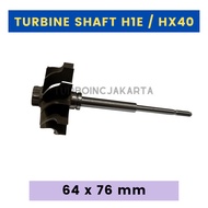 SHAFT TURBO H1E/HX40 ROTORSHAFT TURBINE WHEEL (64mm)