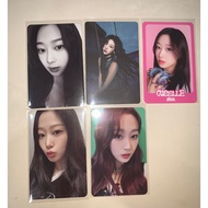 Aespa giselle ningning photocard
