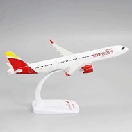 Scale Aaaaa 1:200 A321neo A321 IBERIA EXPRESS ABS Plastic Airplane Model Toys Aircraft Plane Toy