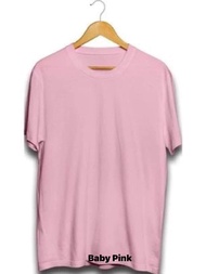 (DCE) COMPORTABLE PLAIN TSHIRT FOR MEN/WOWEN WITH SIZE XS-XXL