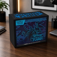 Phantasmal Flames Custom 3D Printed Pokemon ETB Dustproof Protector Case | ETB and Pokemon Centre Di