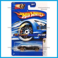 Hot Wheels [VINTAGE] 69 Camaro HW 2006 First Editions 21/38 Metalflake Black Muscle Car kereta hotwh