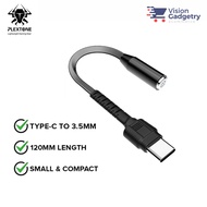 PLEXTONE Type C to 3.5mm Audio Jack Adapter Converter Cable 12cm