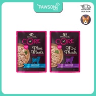 Wellness CORE Mini Meals for Small Breed Puppy & Dogs (Pate BeefChic, Pate Chic, Shredded Chicken & 