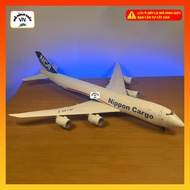 Boeing 747-8F Nippon Cargo Airlines Assembly Paper Model - MohinhgiayVN