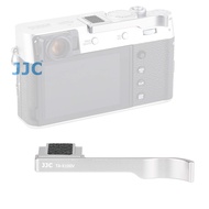 JJC TA-X100V Silver Thumbs Up Grip for Fuji X100V Camera, Hot Shoe Thumb Grip Comaptible with Fujifi