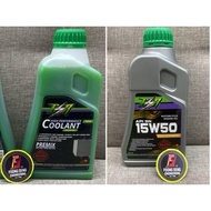 COOLANT ESR MOTOR CARDINAL 1L / 1.2L LITER HIJAU PINK MINYAK HITAM OIL SEMI FULLY MINERAL SAE40 10W4