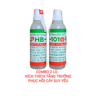 Combo 2 lọ HB -101 Kích thích tăng trưởng sinh họckích rễ Organic Flora Plant Vitalizer Nhật Bản 6ml
