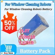 New 14430 14.8V 4S1P 650mAh 9.62Wh for Window Cleaning Robots Battery Rechargeable Lithium Battery P