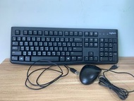 已降價！羅技 Logitech MK120 有線鍵盤滑鼠組