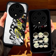S108 Stray Kids Casing for Xiaomi Redmi poco A3 A3X 14C C61 X7 C75 X3 NFC Pro 5G black
