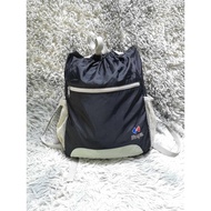 Kaepa Black Drawstring Backpack