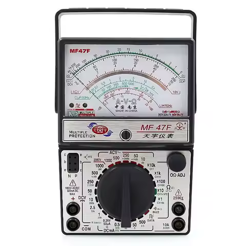 Mechanical MF47F Analog Multimeter Portable Inspection Instrument for Equipment Troubleshooting Main