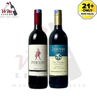 🍷Red Wine红酒🍷双瓶红酒 PORADO Merlot + JEMTREE Merlot 750ml (Mix and Match)