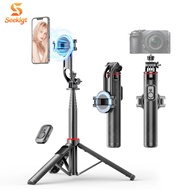 C20 Magnetic Selfie Stick Tripod for iPhone 12-16 Pro Max Travel Stand with  Phone Clamp for Android