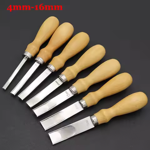 4mm-16mm Practical Leather Craft Edge Beveler Skiving Beveling Knife DIY Cutting Trimming Hand Craft