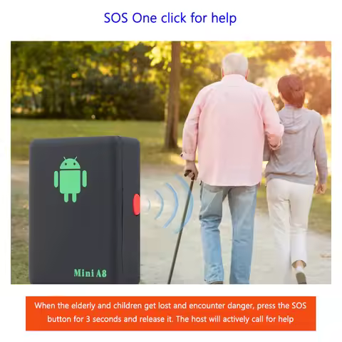Elderly and Children's Anti Loss Device Intelligent A8 Precision Positioner SOS One Click For Help G