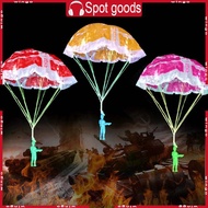 WIN 2-in-1 Throwing Parachute Toy Set Funny Toy Outdoor Game Accessories Kids Favors